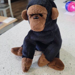 Vintage Congo Monkey Plush Beanie Baby